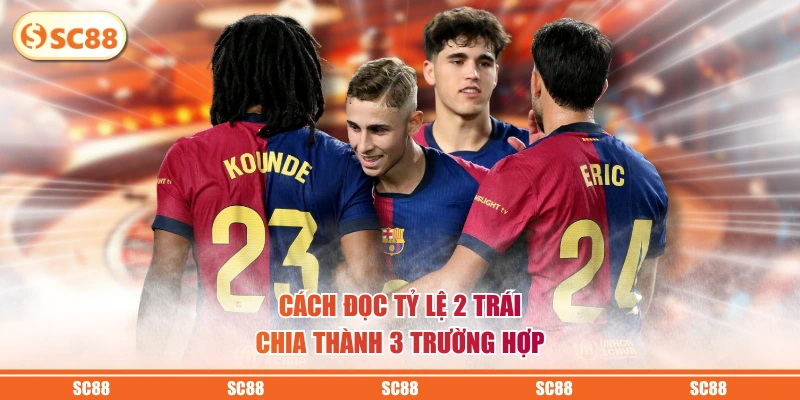 6 Tỷ Lệ Kèo Tài Xỉu Thường Gặp Và Cách Đọc Chuẩn Xác 4 Cách đọc tỷ lệ 2 trái chia thành 3 trường hợp