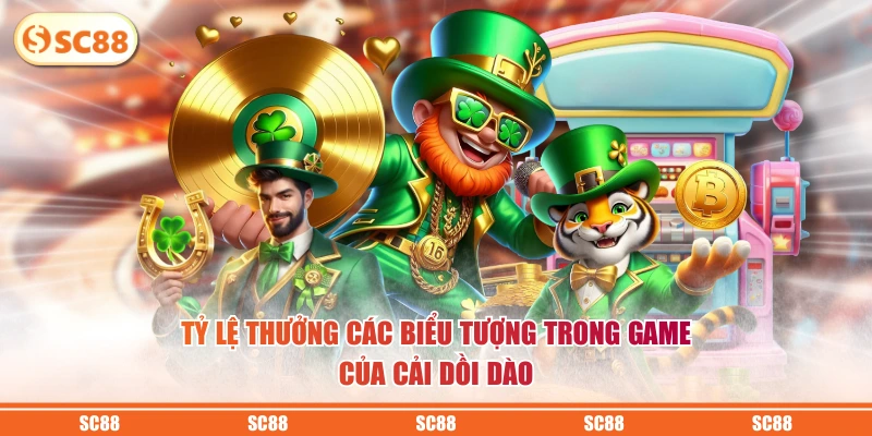 Của Cải Dồi Dào - Game Nổ Hũ Đổi Thưởng Siêu Hot Hiện Nay 3 Tỷ lệ thưởng các biểu tượng trong game Của Cải Dồi Dào